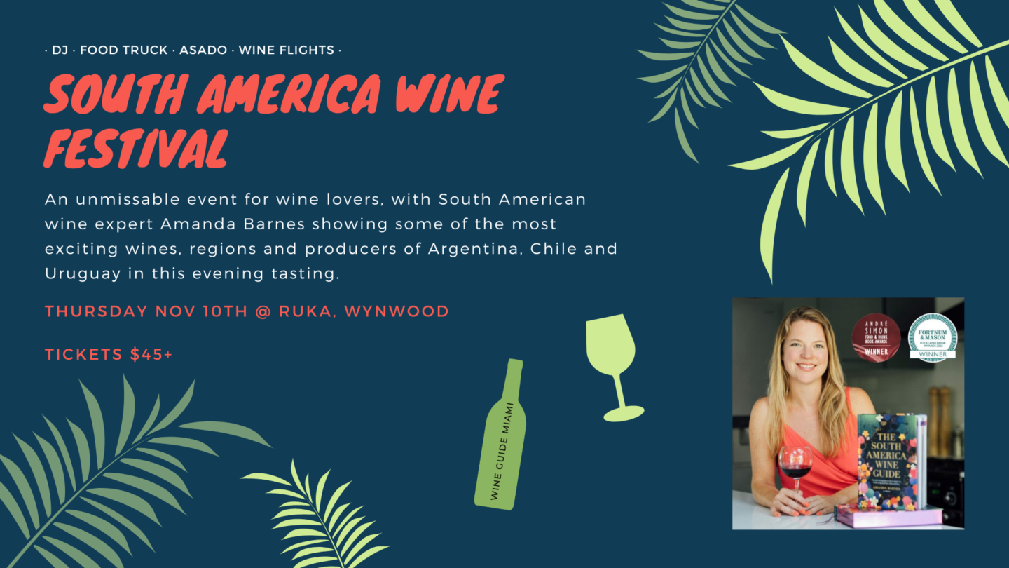 South America Wine Festival with Amanda Barnes